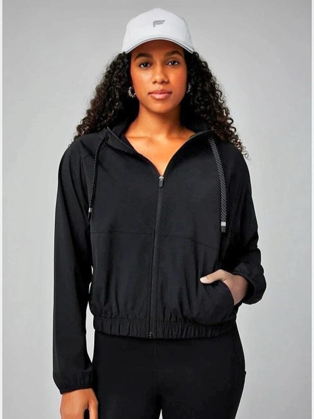 Fabletics The One Jacket Black Jacket Medium